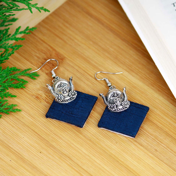 Fabric Women Stud Earrings - The Earth Store - Fashion Accessories